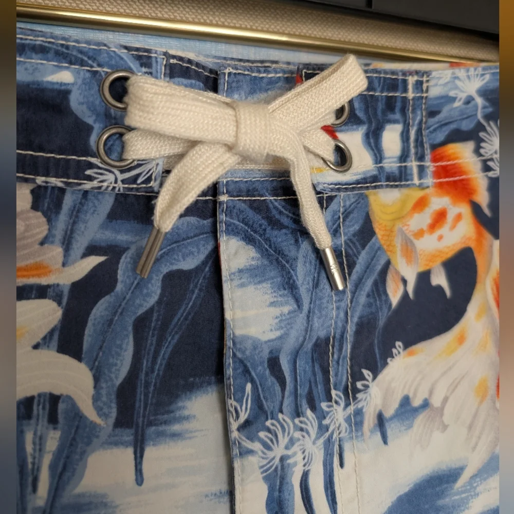 Vintage Ralph Lauren Koi Swim Shorts